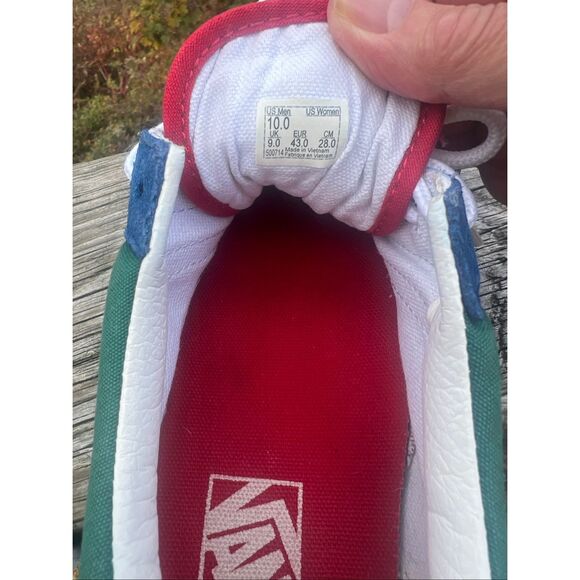 Vans Men’s Old Skool Yacht Club sneakers Sz 10 Multi Color - Picture 8 of 8